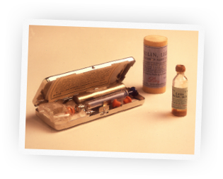 First insulin units distributed internationally
