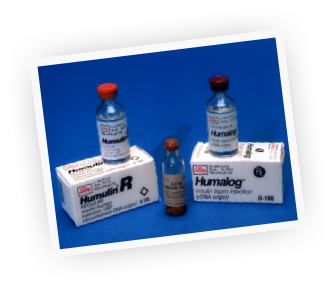The first recombinant human insulin